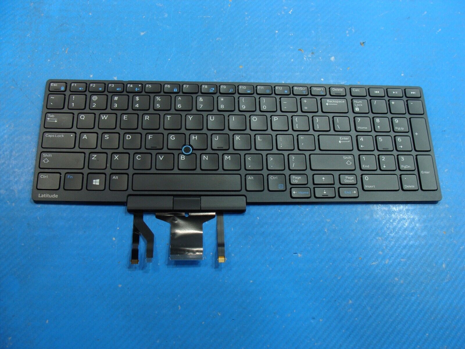 Dell Latitude 5580 15.6&quot; Genuine US Backlit Keyboard 383D7 PK1313M1B00