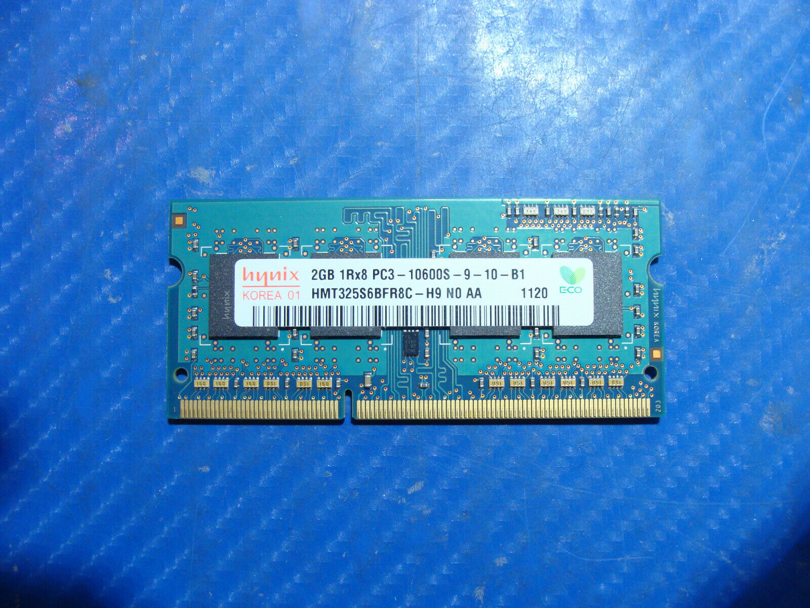 MacBook Pro A1278 Laptop Hynix 2GB Memory PC3-10600S-9-10-B1