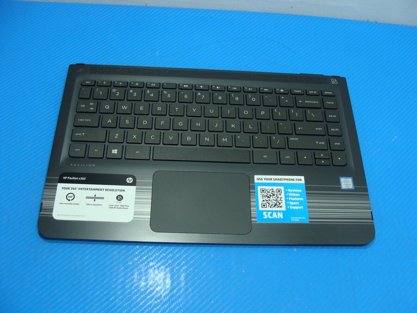 HP Pavilion X360 M3-u001dx 13.3" Palmrest W/Keyboard Touchpad 460.07M1D ...