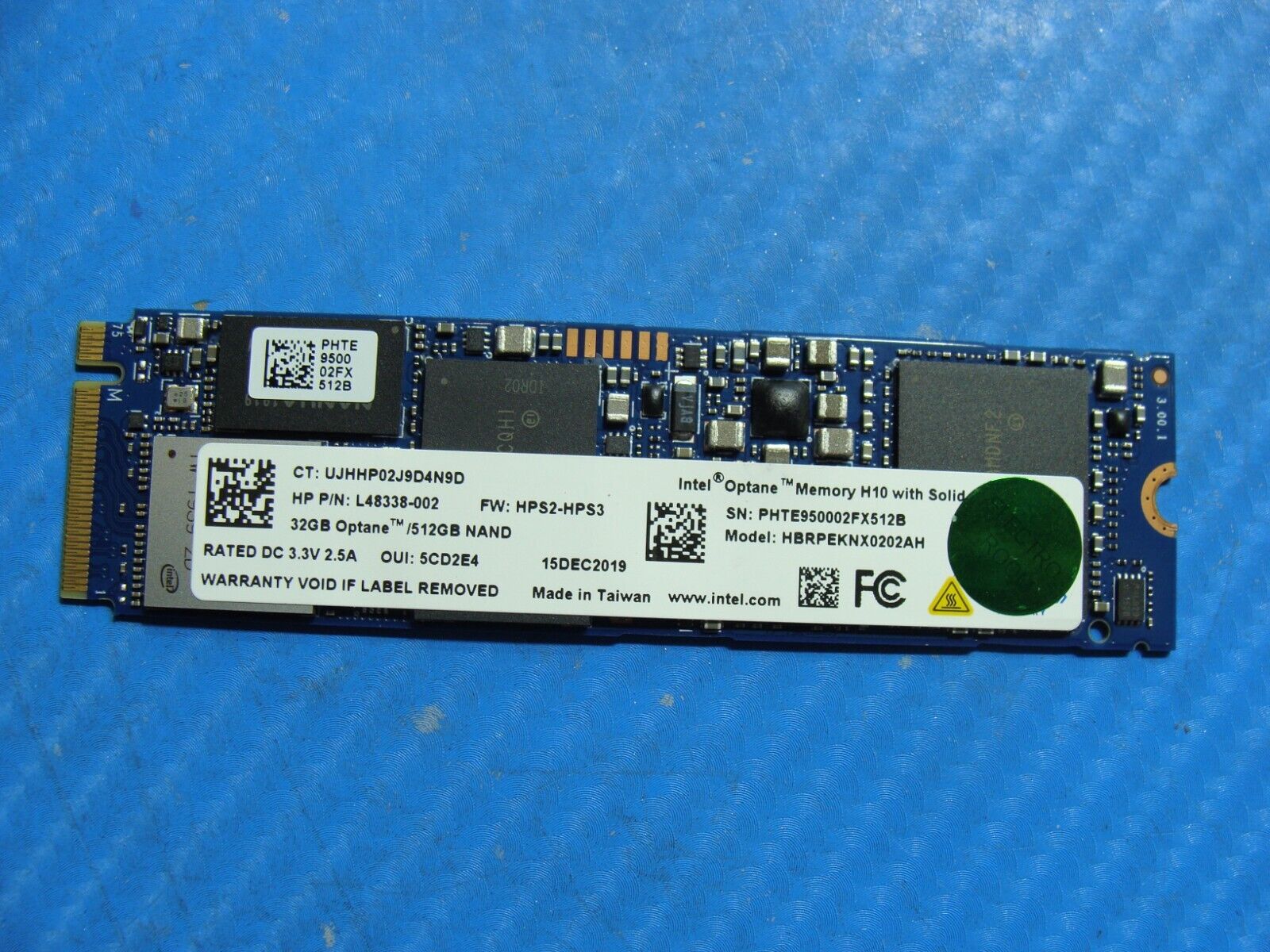 Intel OPTANE H10 16GB + 256GB SSD M.2-