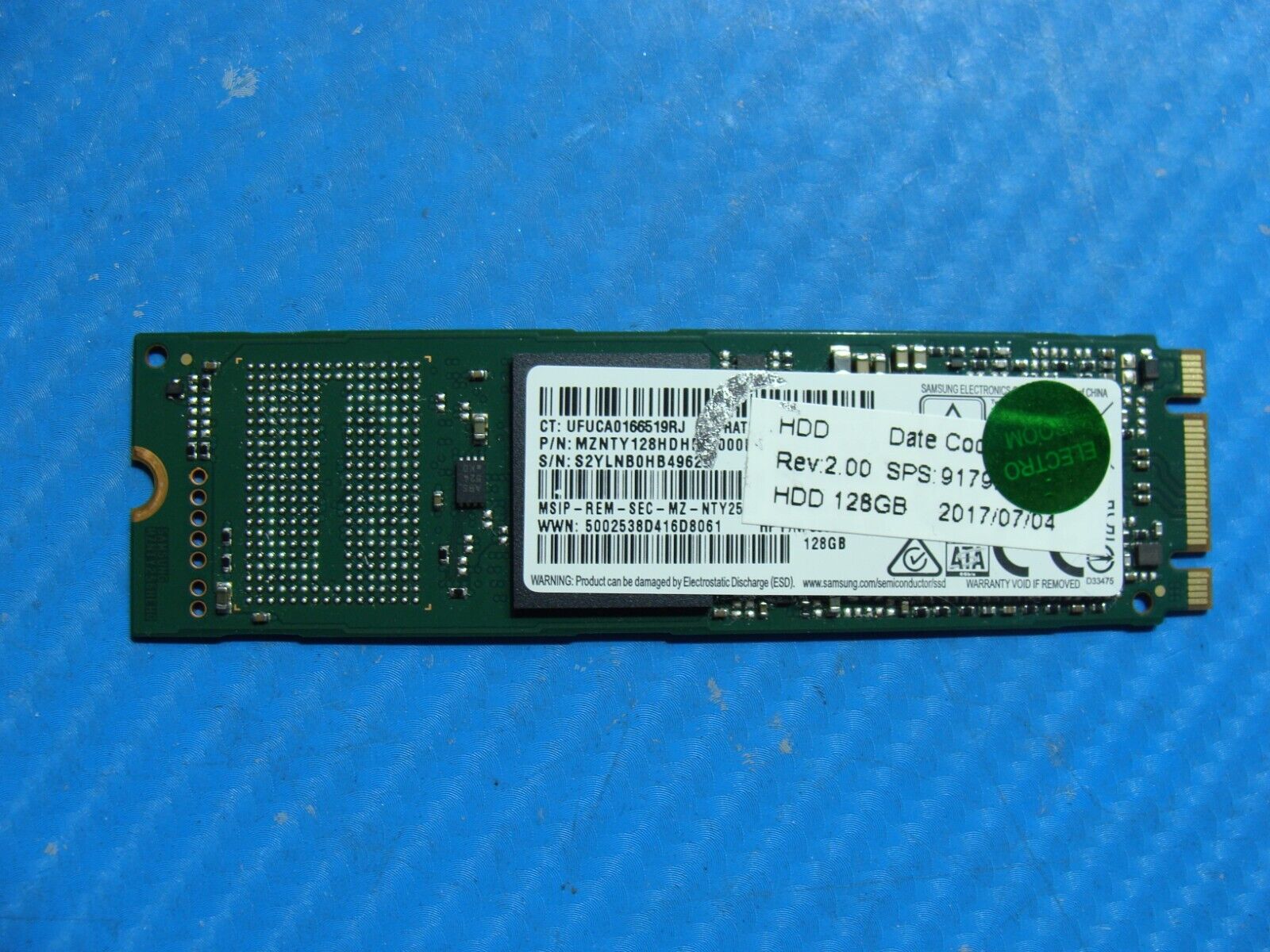 HP 1030 G2 Samsung 128GB SSD Solid State Drive MZNTY128HDHP-000D1