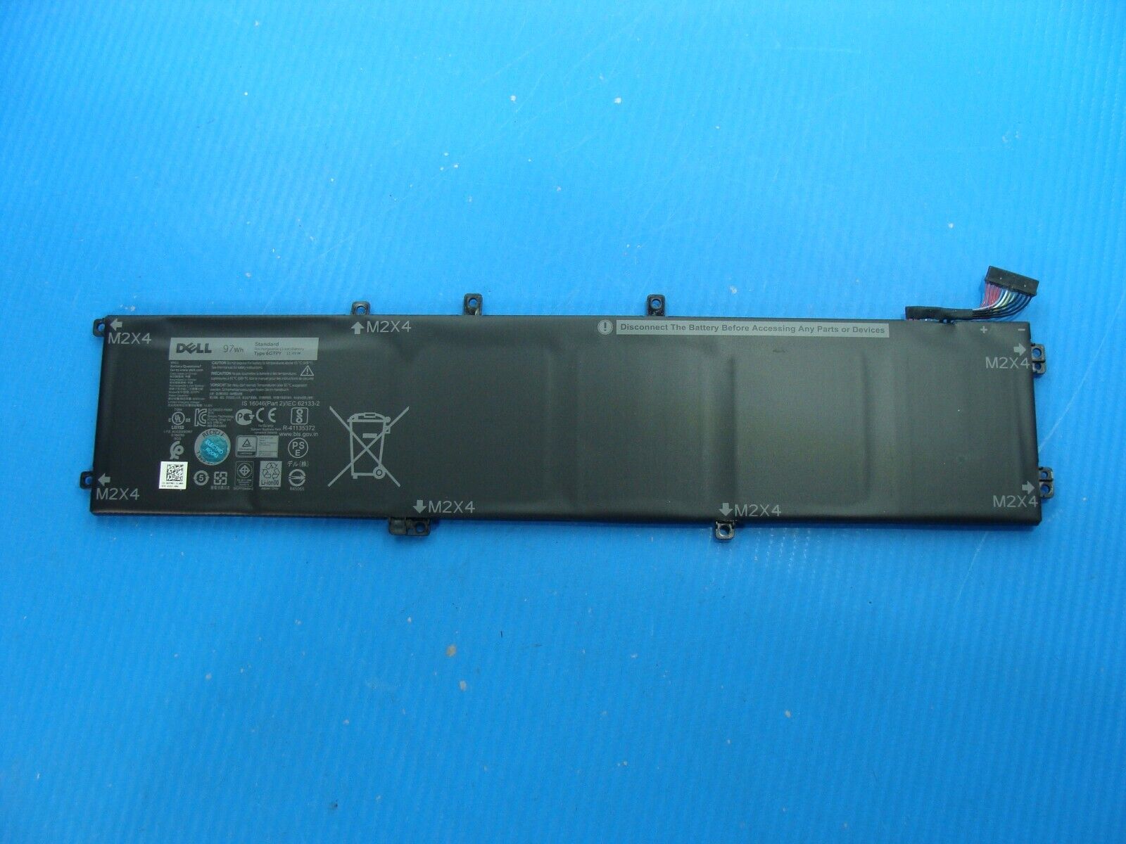 New Dell 6gtpy Battery For 0gpm03 5041c 5d91c 5xj28 Precision 5540