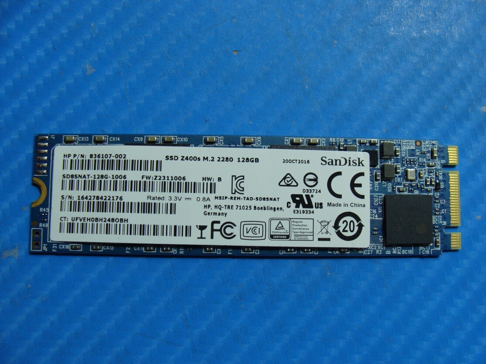 M.2 SSD 64GB 128GB 256GB SATA NVMe Solid State Drive Sandisk Samsung  SKhynix