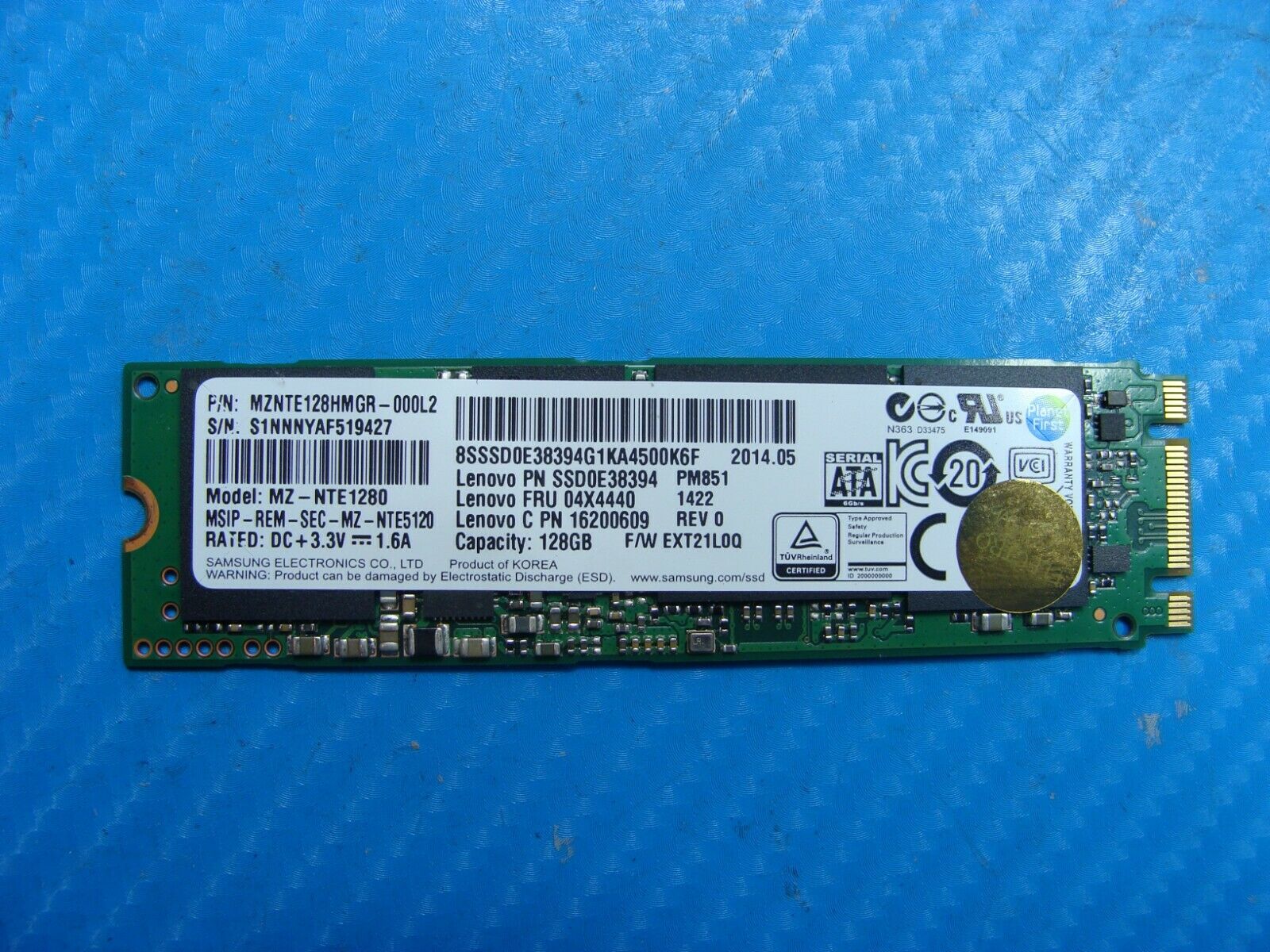Lenovo 2 11 11.6" OEM SATA M.2 SSD Drive 04X4440