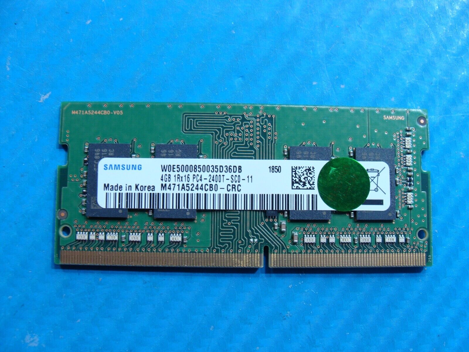 4GB 1Rx16 PC4-2400T-SC0-11 Samsung - Laptop SODIMM