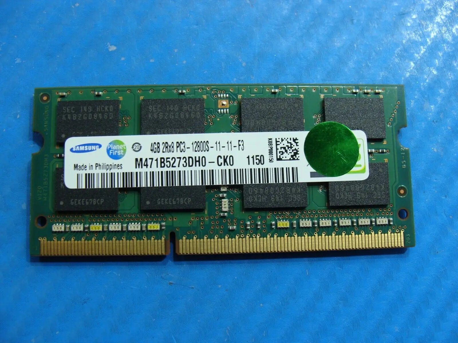 Toshiba P875-S7200 So-Dimm Samsung 4GB 2Rx8 Memory PC3-12800S