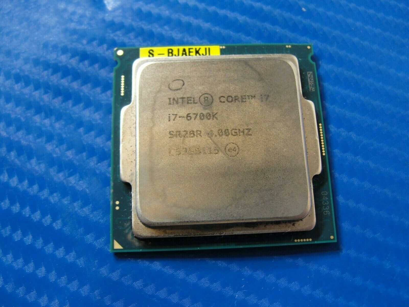 Intel Core i7-6700K 4.0GHz Quad-Core LGA1151 Skylake 6th Gen Processor CPU  SR2BR