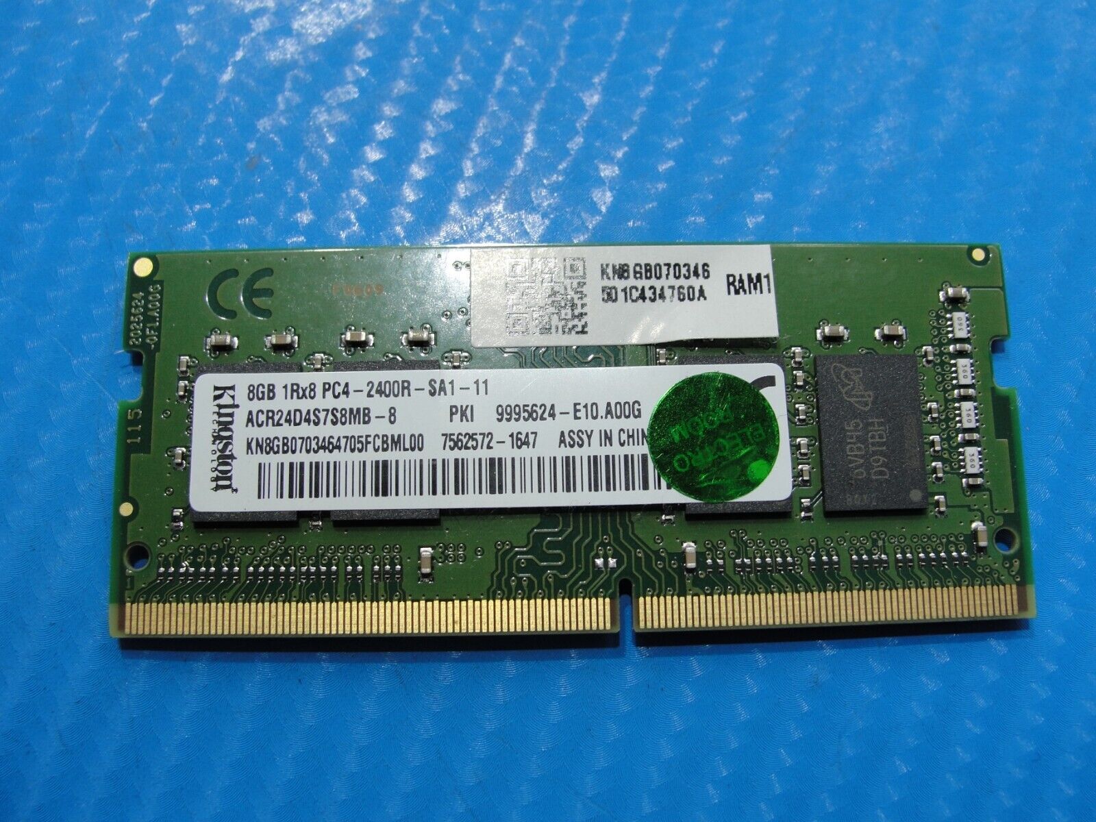 Acer F5-573 Kingston 8GB 1Rx8 PC4-2400R Memory RAM SO-DIMM