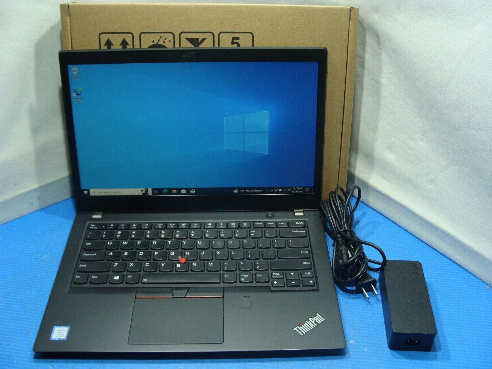 Powerful Battery Lenovo ThinkPad T480s Intel i7-8550U 1.8Ghz 24GB RAM 256GB  SSD