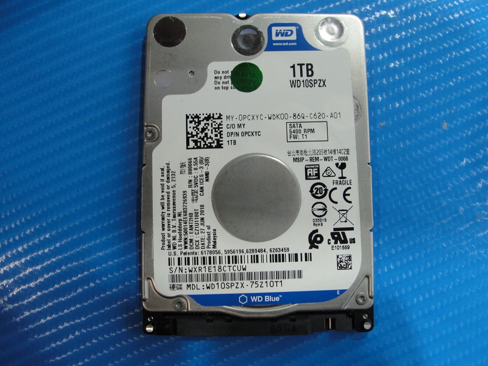 Western Digital WD10SPZX-75Z10T2 1TB - 通販 - www