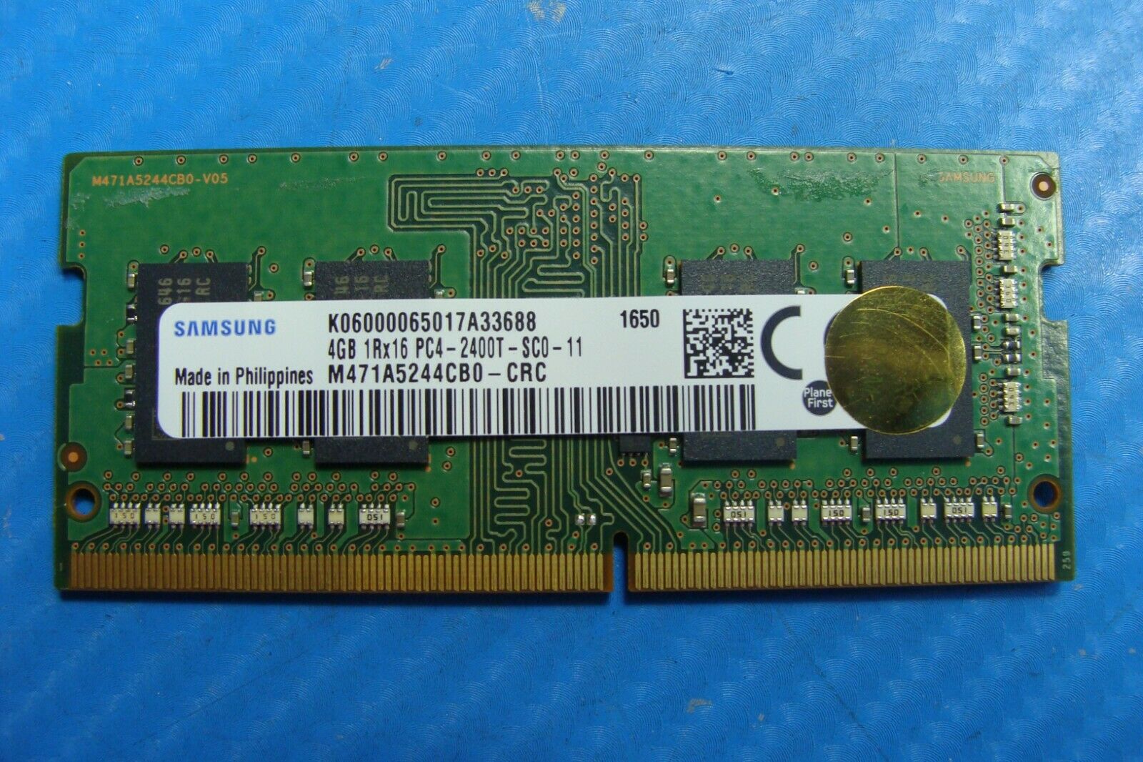 Memoria Samsung 4gb 1rx16 Pc4 2400t