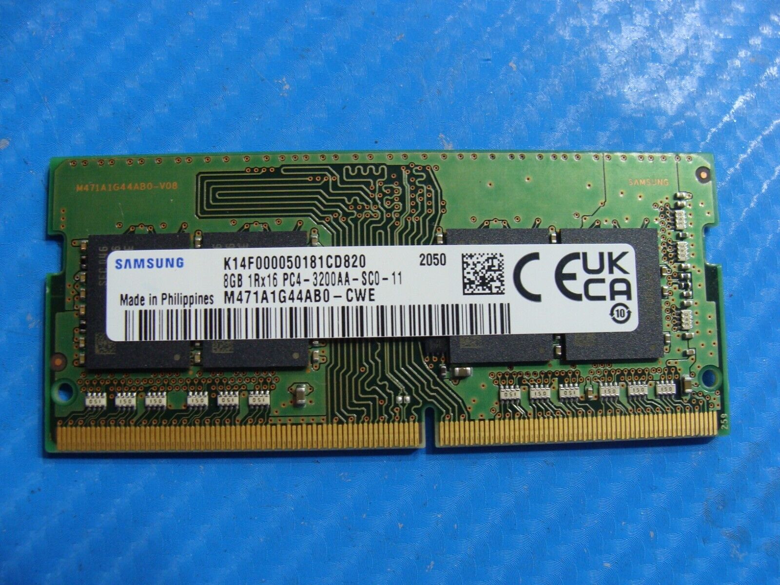 Asus GA503QR-211.ZG15 So-Dimm Samsung 8GB 1Rx16 Memory PC4-3200