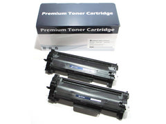 TN730 TN760 Brother Toner Cartridge: 2 Pack High Yield Black Compatible