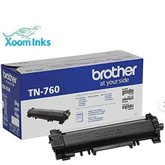 Compatible TN760 Toner Cartridge, Black 3K High Yield Replacement for Brother DCP-L2550DW MFC-L2710DN HL-L2350DW L2370DW Printer Cartridge