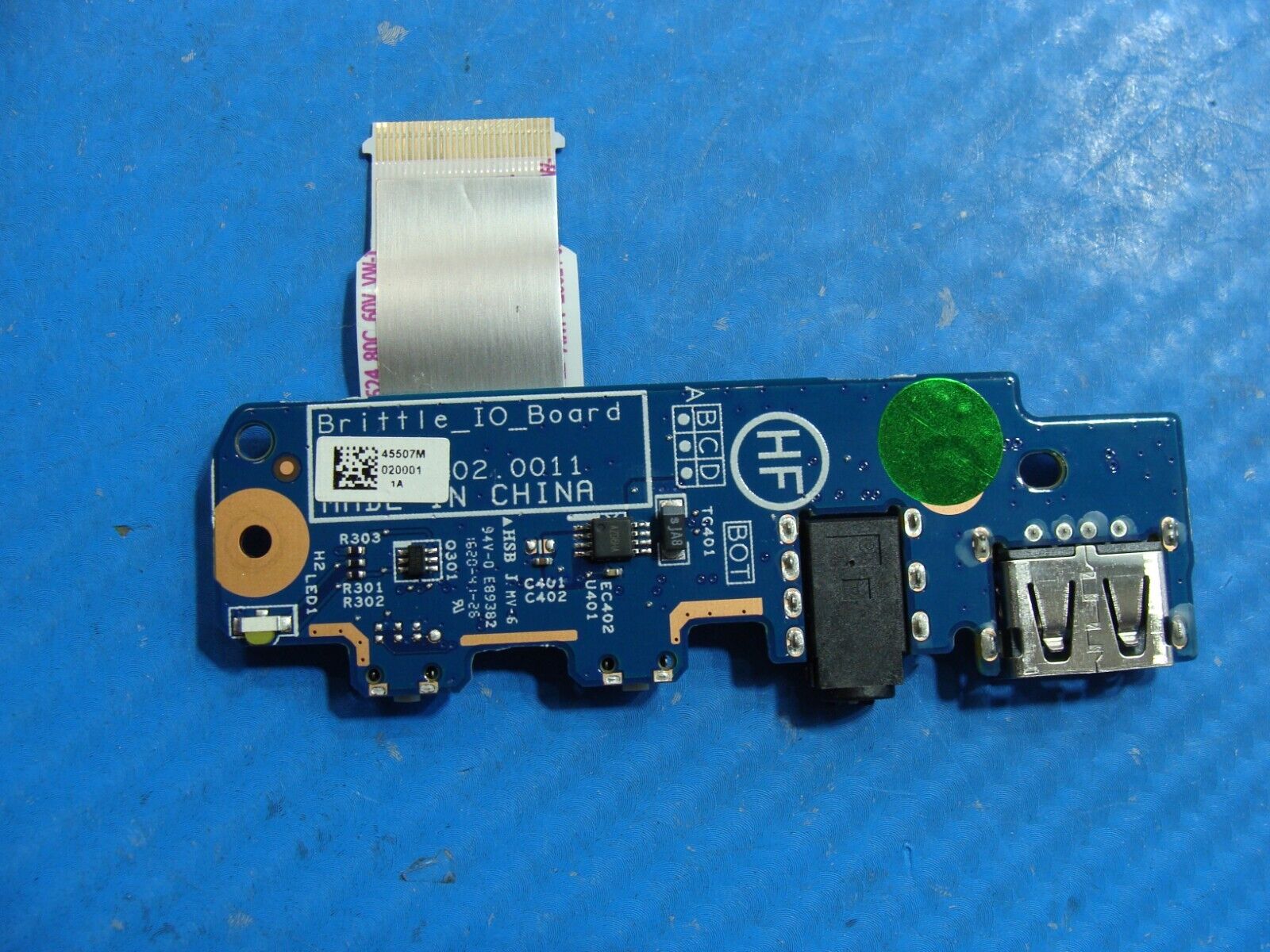 HP Pavilion x360 13.3” m3-u003dx OEM USB Audio Media Board w/Cable 45507M020001