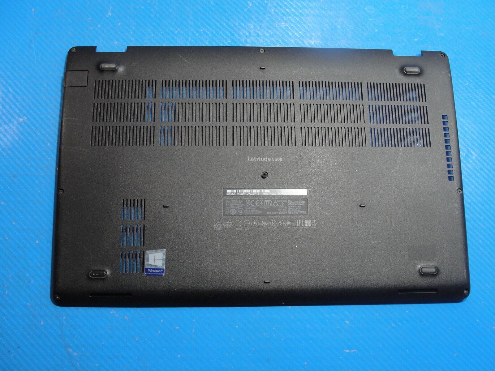 Dell Latitude 15.6” 5500 Genuine Laptop Bottom Case Black 1KW4W AP2FA000101