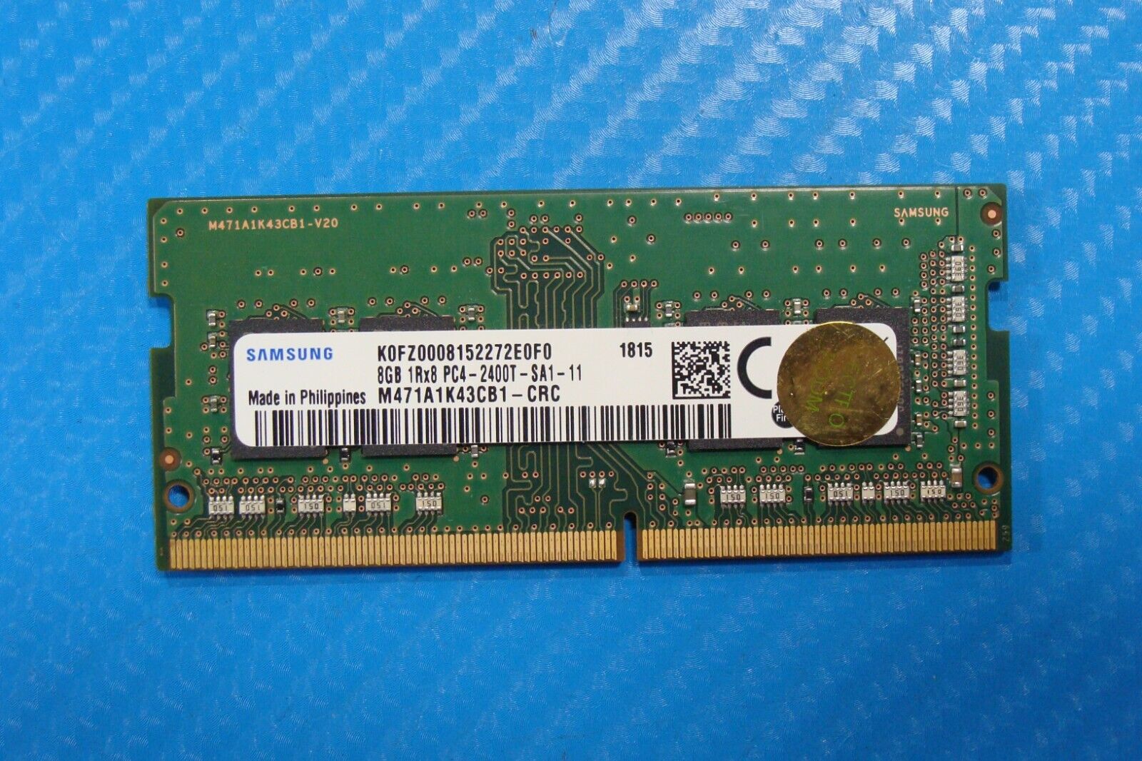 HP 17t-ae100 Samsung 8GB 1Rx8 PC4-2400T Memory RAM SO-DIMM M471A1K43CB1-CRC