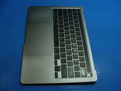 MacBook Pro 13" A2338 Late 2020 MYDA2LL Top Case w/Battery Gray 661-18432 AS IS