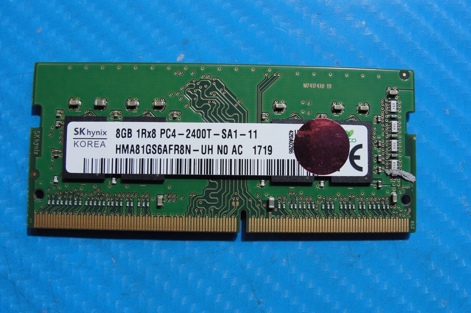 Dell 5567 SK Hynix 8GB 1Rx8 PC4-2400T Memory RAM SO-DIMM HMA81GS6AFR8N-UH