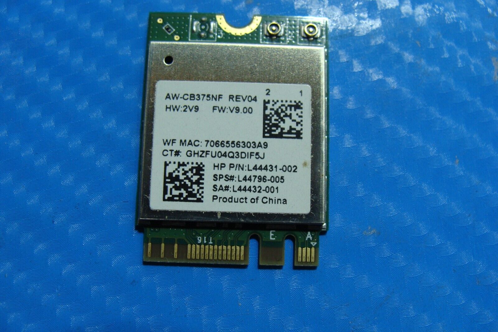 HP ProBook 14” 440 G7 OEM Wireless WiFi Card RTL8822CE L44431-002 L44796-005