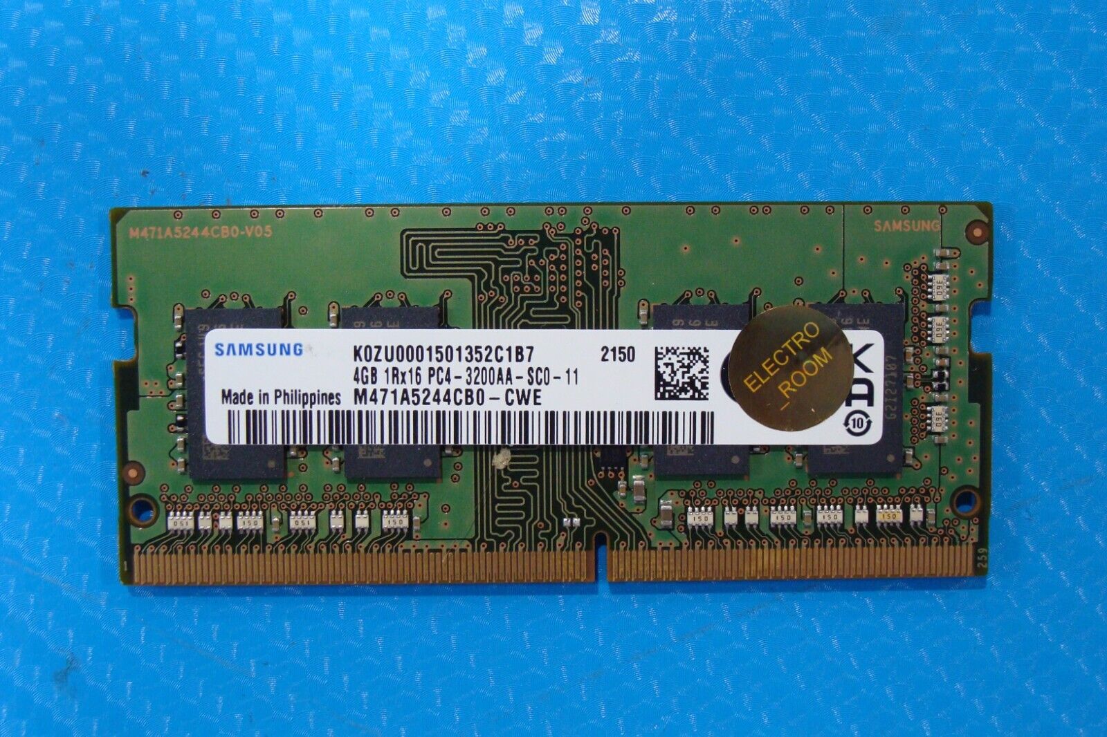 HP 17-cn0023dx Samsung 4GB 1Rx16 PC4-3200AA Memory RAM SO-DIMM M471A5244CB0-CWE