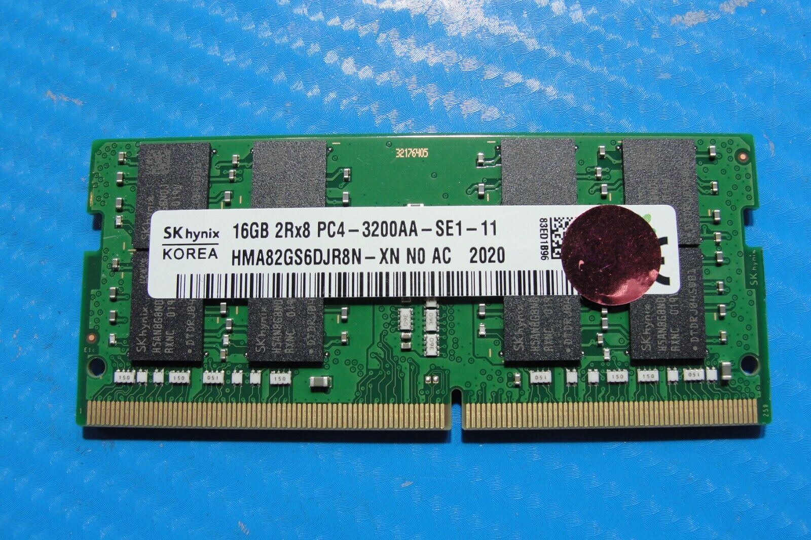 Dell 5410 SK Hynix 16GB 2Rx8 PC4-3200AA Memory RAM SO-DIMM HMA82GS6DJR8N-XN