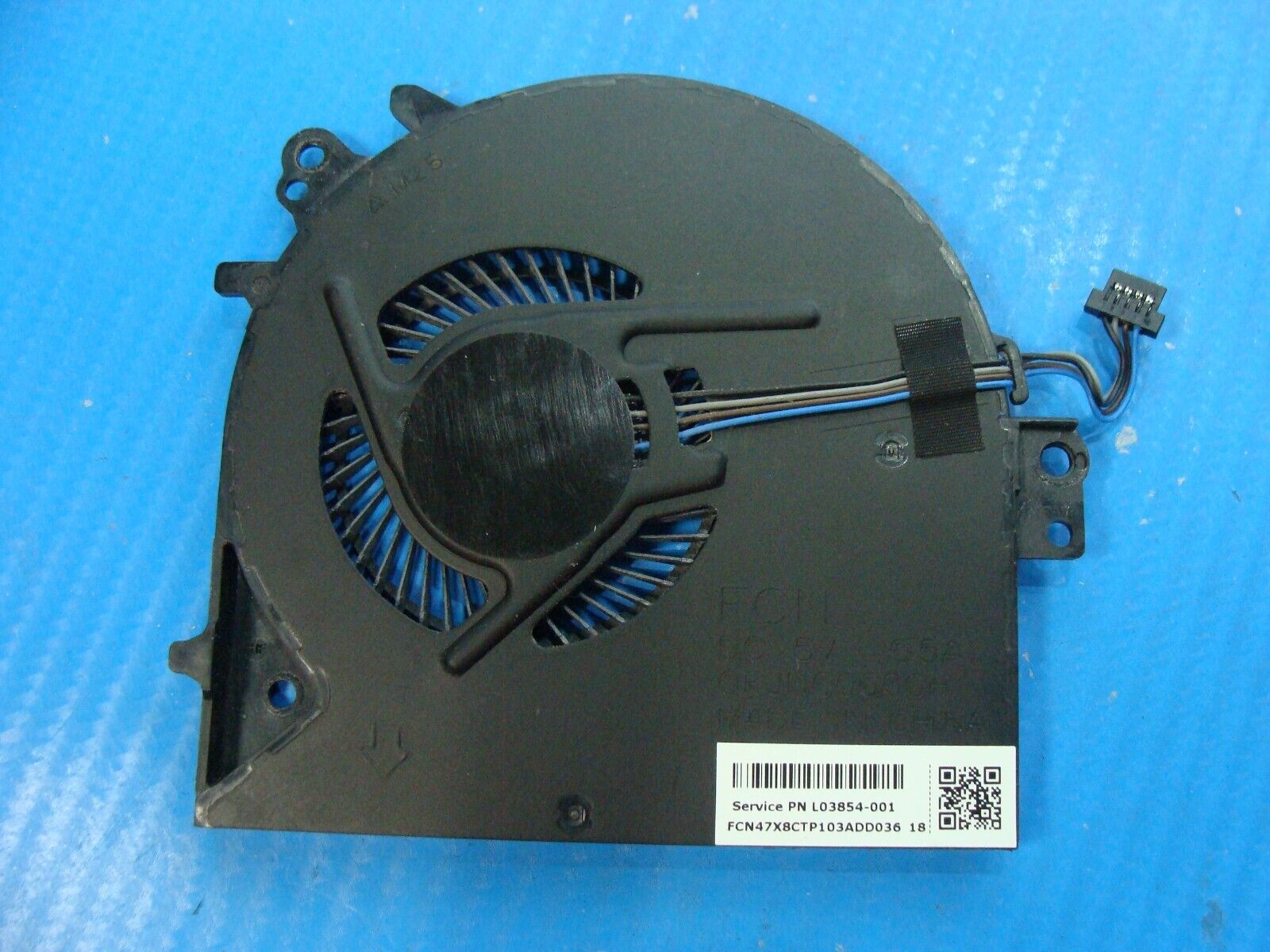 HP ProBook 15.6” 450 G5 Genuine CPU Cooling Fan L03854-001 45X8CTP103