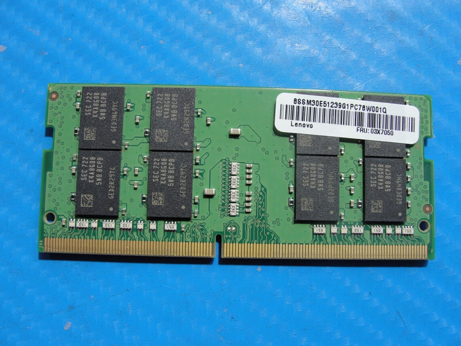 Lenovo P70 Samsung 16GB 2Rx8 PC4-2133P Memory RAM SO-DIMM M471A2K43BB1-CPB