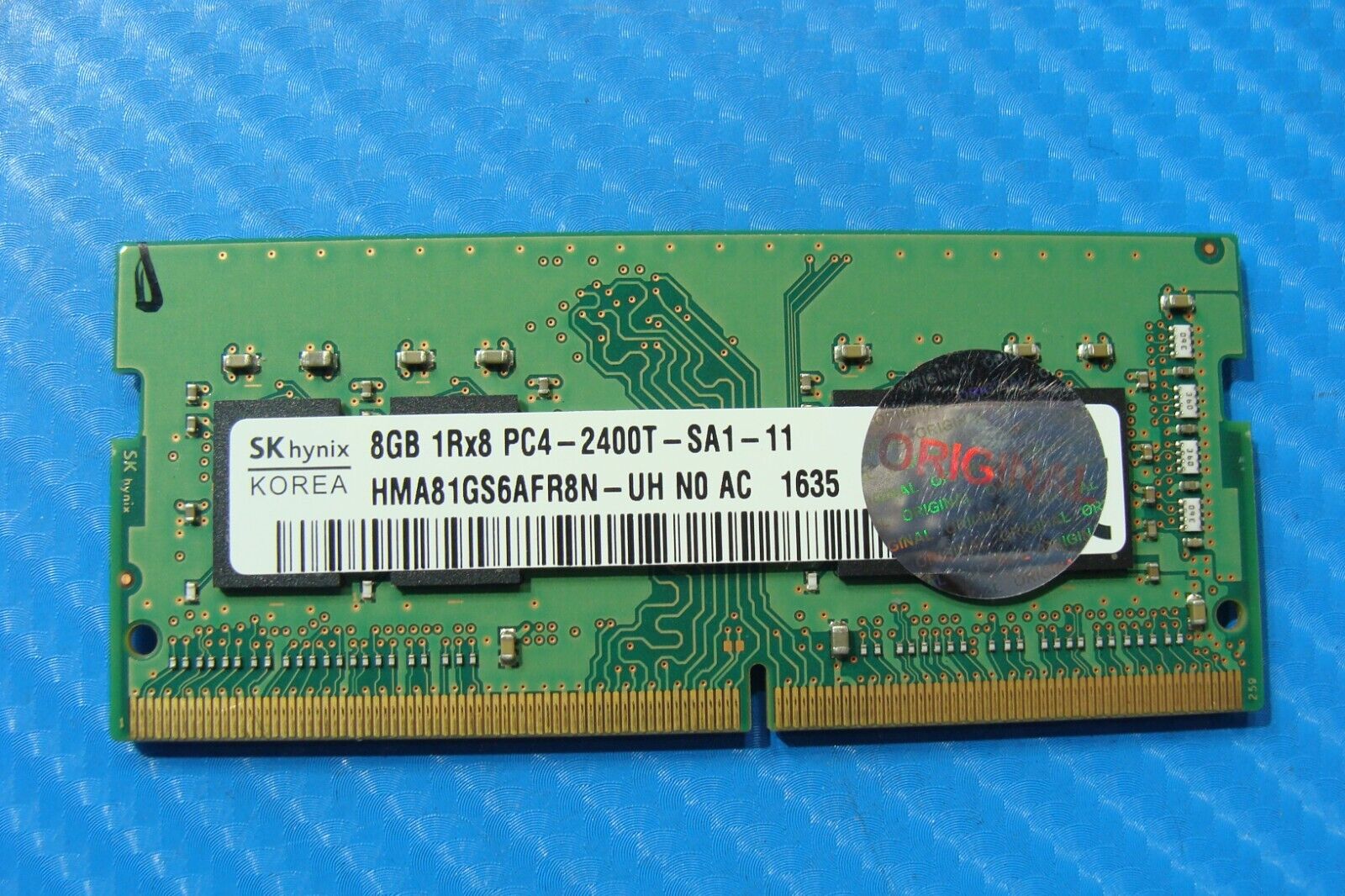 Dell 15 9560 SK Hynix 8GB 1Rx8 PC4-2400T Memory RAM SO-DIMM HMA81GS6AFR8N-UH