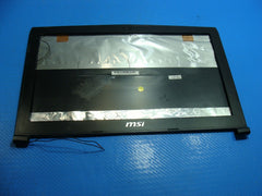 MSI 15.6” GL62M 7RE OEM Laptop LCD Back Cover w/Front Bezel 3076J3A613P89 Grd A