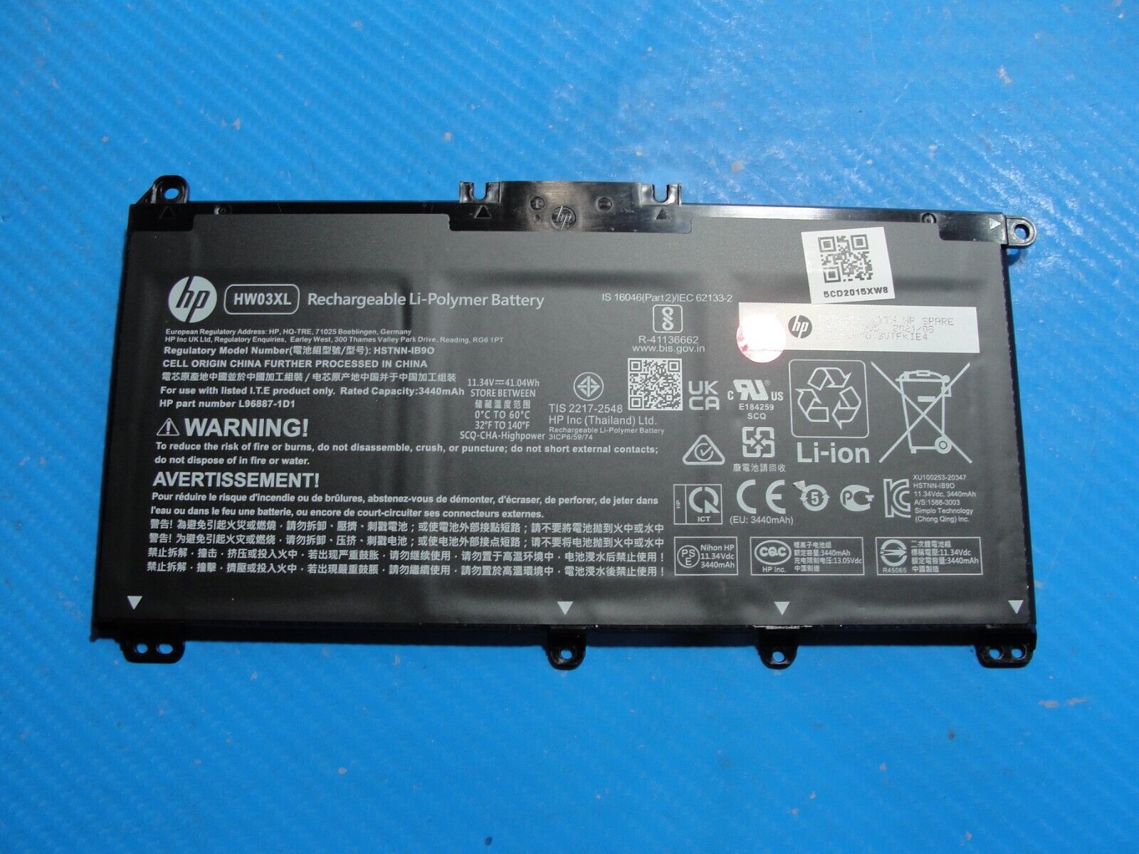 HP Pavilion 15t-eg000 15.6