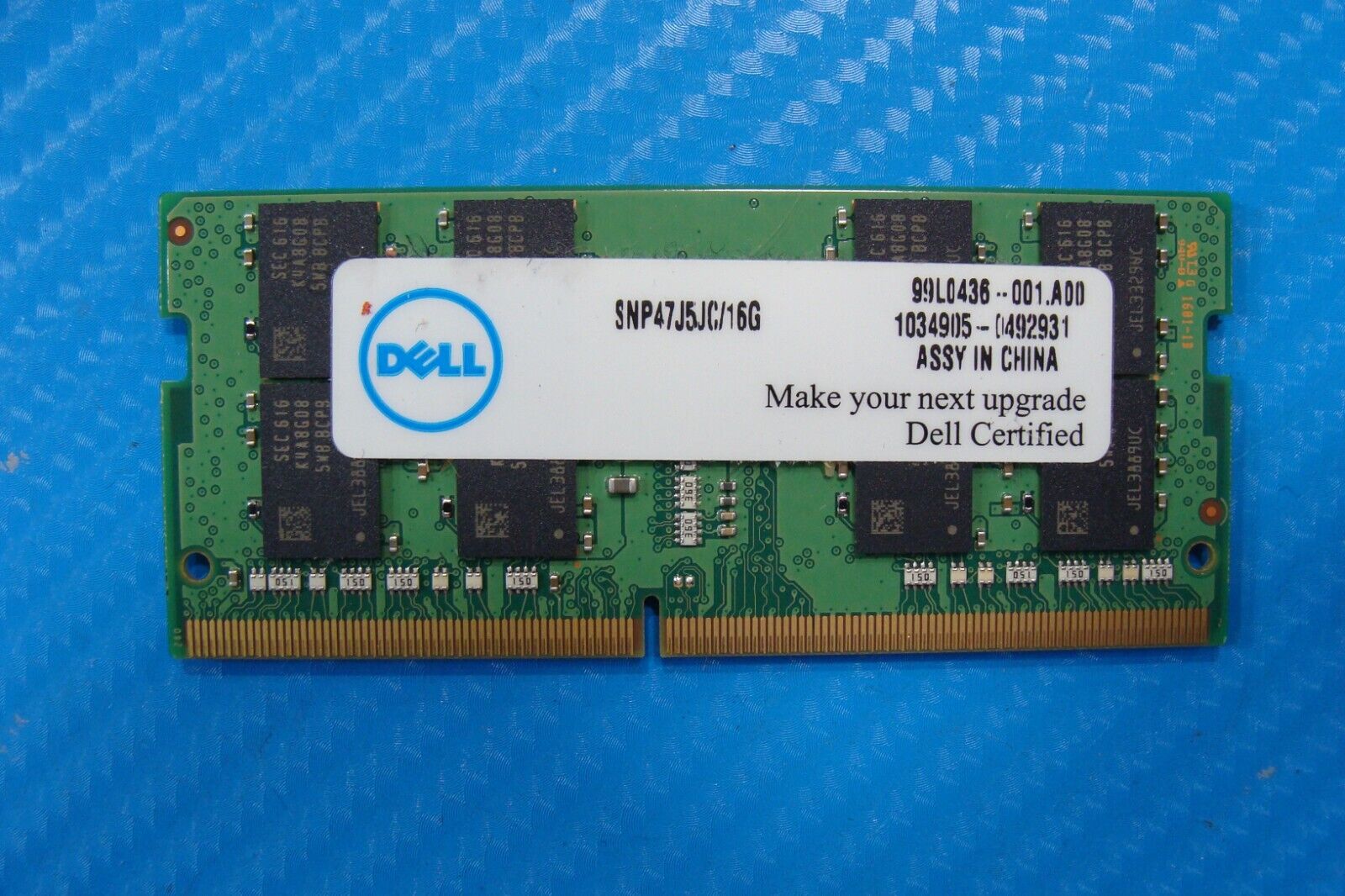 Dell 5510 Samsung 16GB 2Rx8 PC4-2133P Memory RAM M471A2K43BB1-CPB