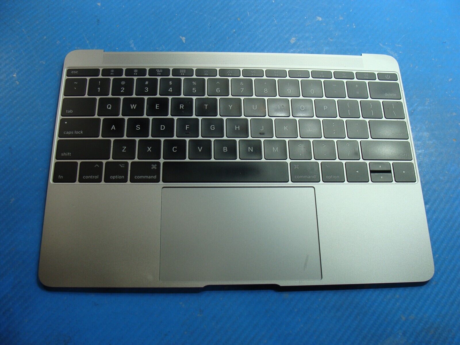 MacBook A1534 2017 MNYF2LL MNYG2LL Top Case w/BL Keyboard Space Gray 661-06793