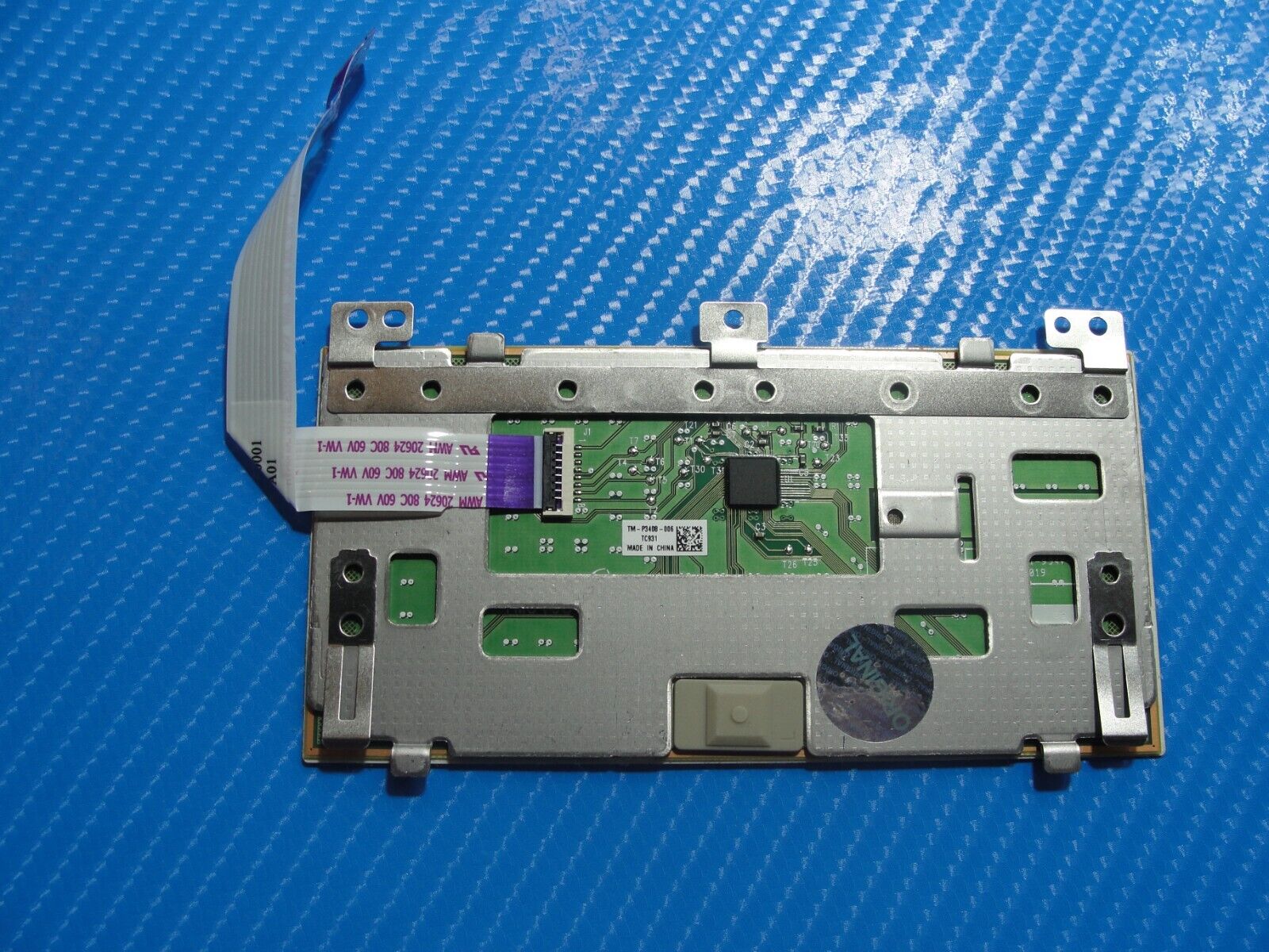 HP Envy 13.3” 13-aq0011ms OEM Laptop TouchPad Board w/Cable Silver TM-P3408-006