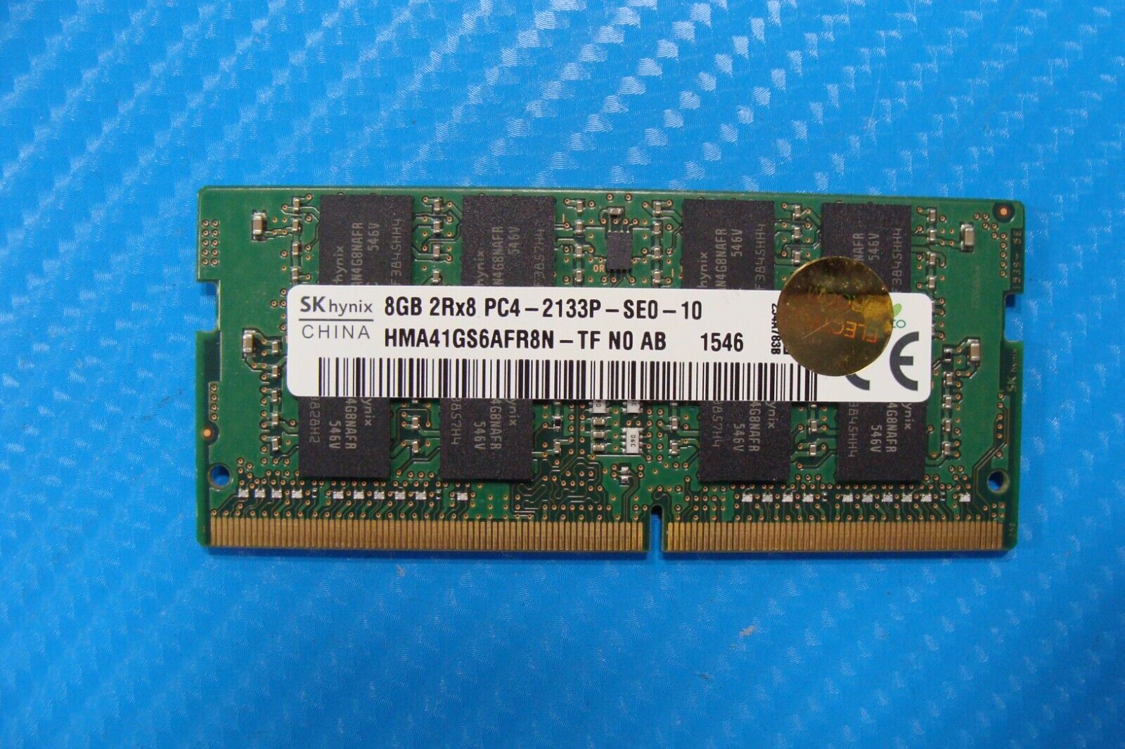 Dell 15 9550 SK Hynix 8GB 2Rx8 PC4-2133P Memory RAM SO-DIMM HMA41GS6AFR8N-TF