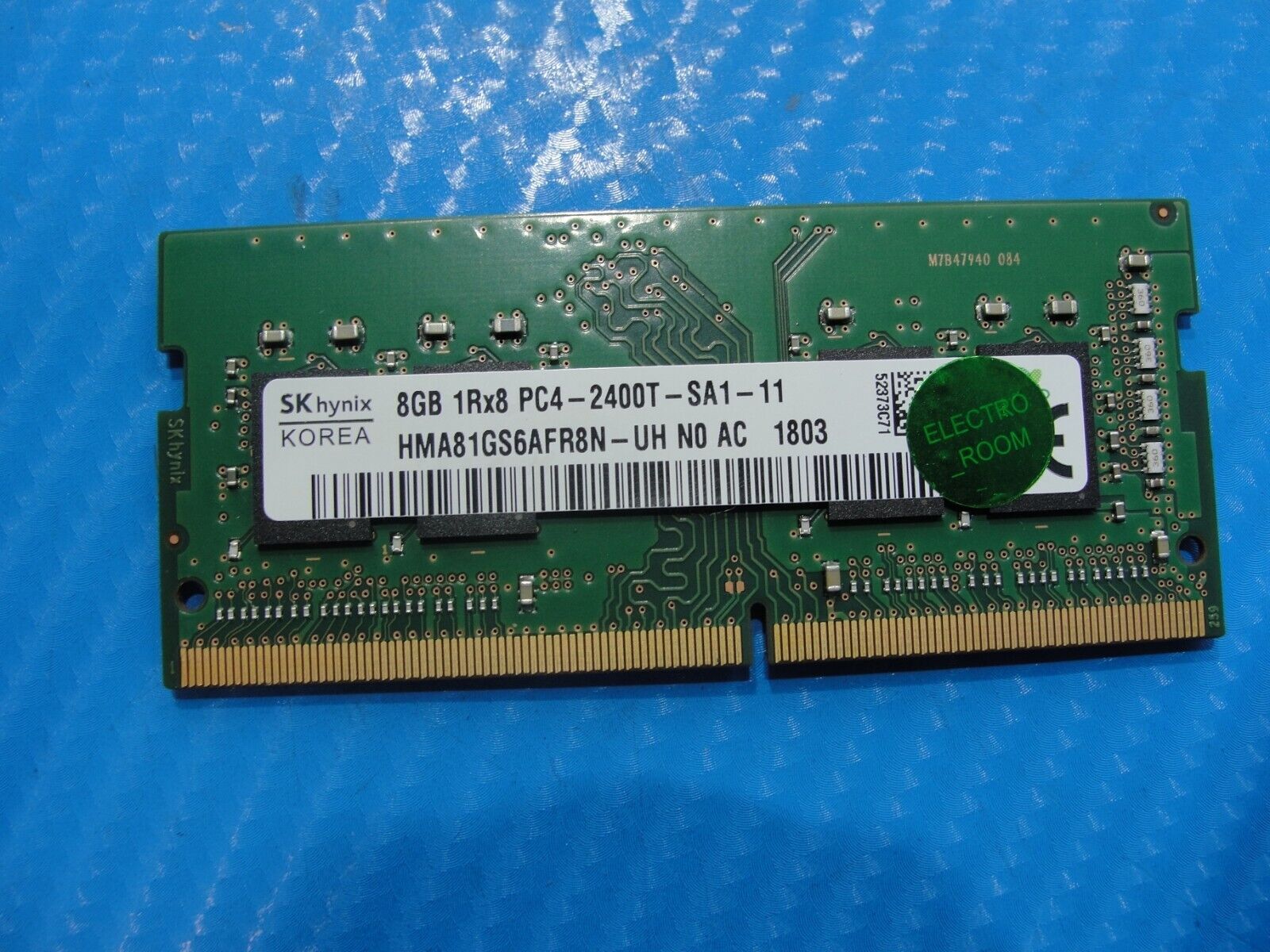 HP 15-bs115dx SK Hynix 8Gb 1Rx8 Memory Ram So-Dimm PC4-2400T HMA81GS6AFR8N-UH