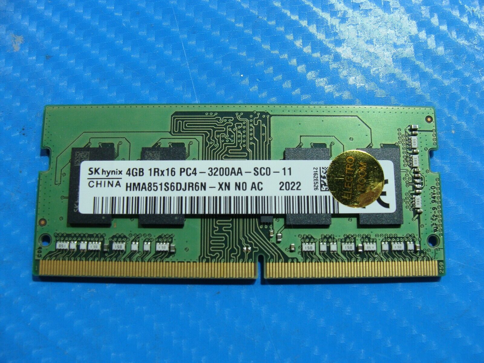 HP 17-cg0013dx SK Hynix 4GB 1Rx16 PC4-3200AA SO-DIMM Memory RAM HMA851S6DJR6N-XN