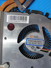 MSI GF65 Thin 10UE 15.6" Genuine Laptop CPU Cooling Fans w/Heatsink E330401610