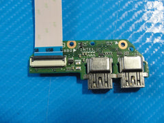 HP 15-dy4013dx 15.6" Genuine Power Button Dual USB Board w/Cable DA0P5DTB8B0