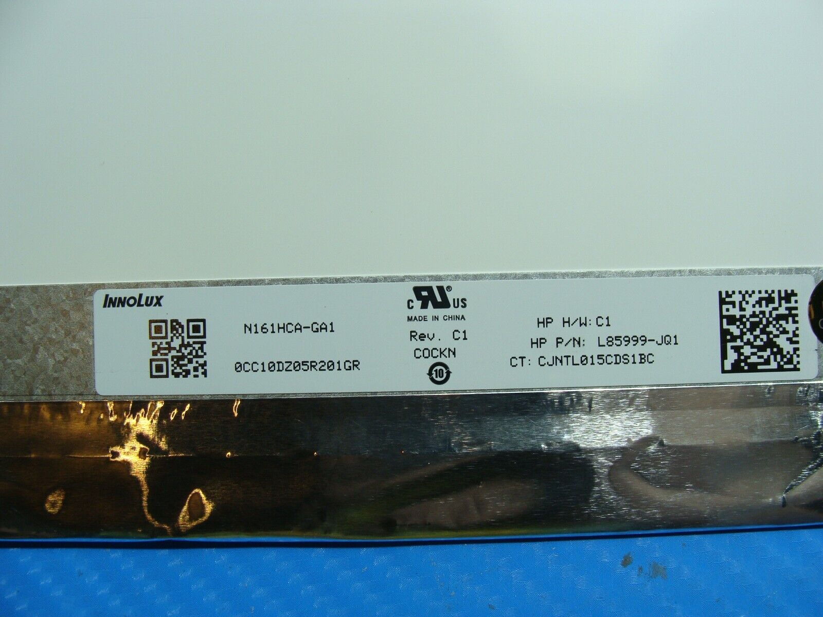 HP Victus 16.1 16-d0013dx Matte InnoLux LCD Screen N161HCA-EAC Rev.C1 L85996-JQ1