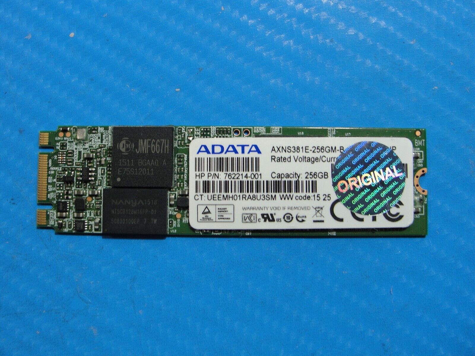 HP 13-4101dx ADATA 256GB SATA M.2 SSD Solid State Drive AXNS381E-256GM-B