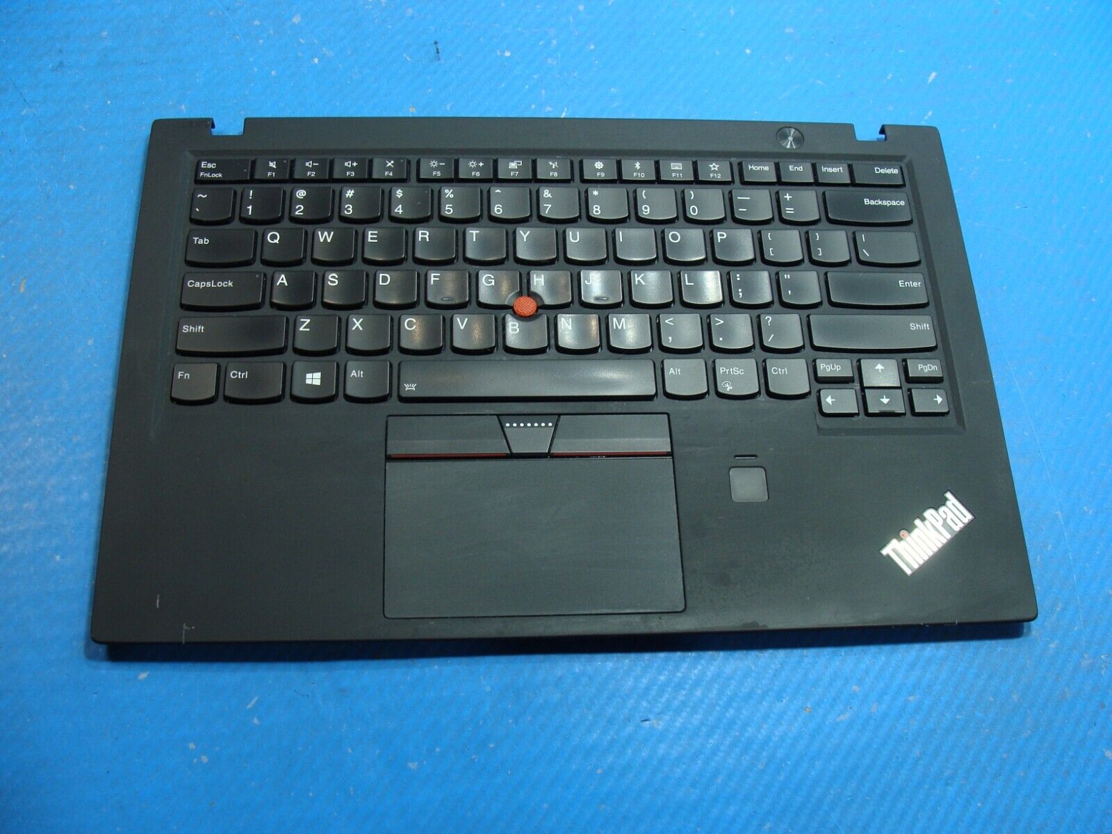 Lenovo ThinkPad X1 Carbon 5th Gen Palmrest w/BL Keyboard TouchPad AM12S000500