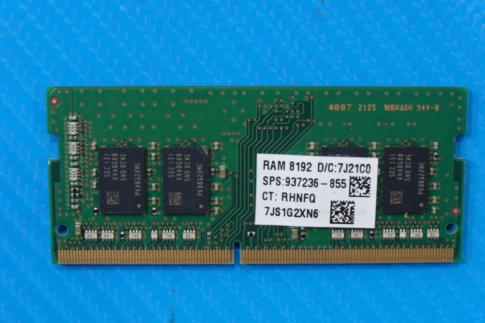 HP 15-dk1045tg Samsung 8GB 1Rx8 PC4-3200AA Memory RAM SO-DIMM M471A1K43DB1-CWE