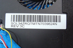 Acer Aspire M5-583P-9688 15.6" Genuine CPU Cooling Fans w/Heatsink 34ZRQTMTN70