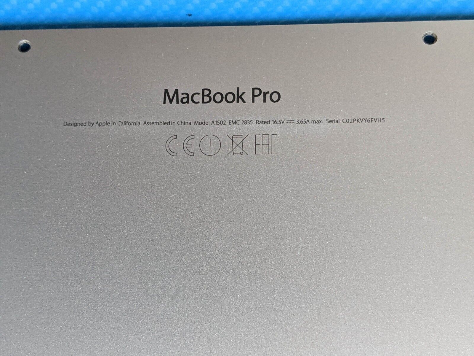 MacBook Pro A1502 13