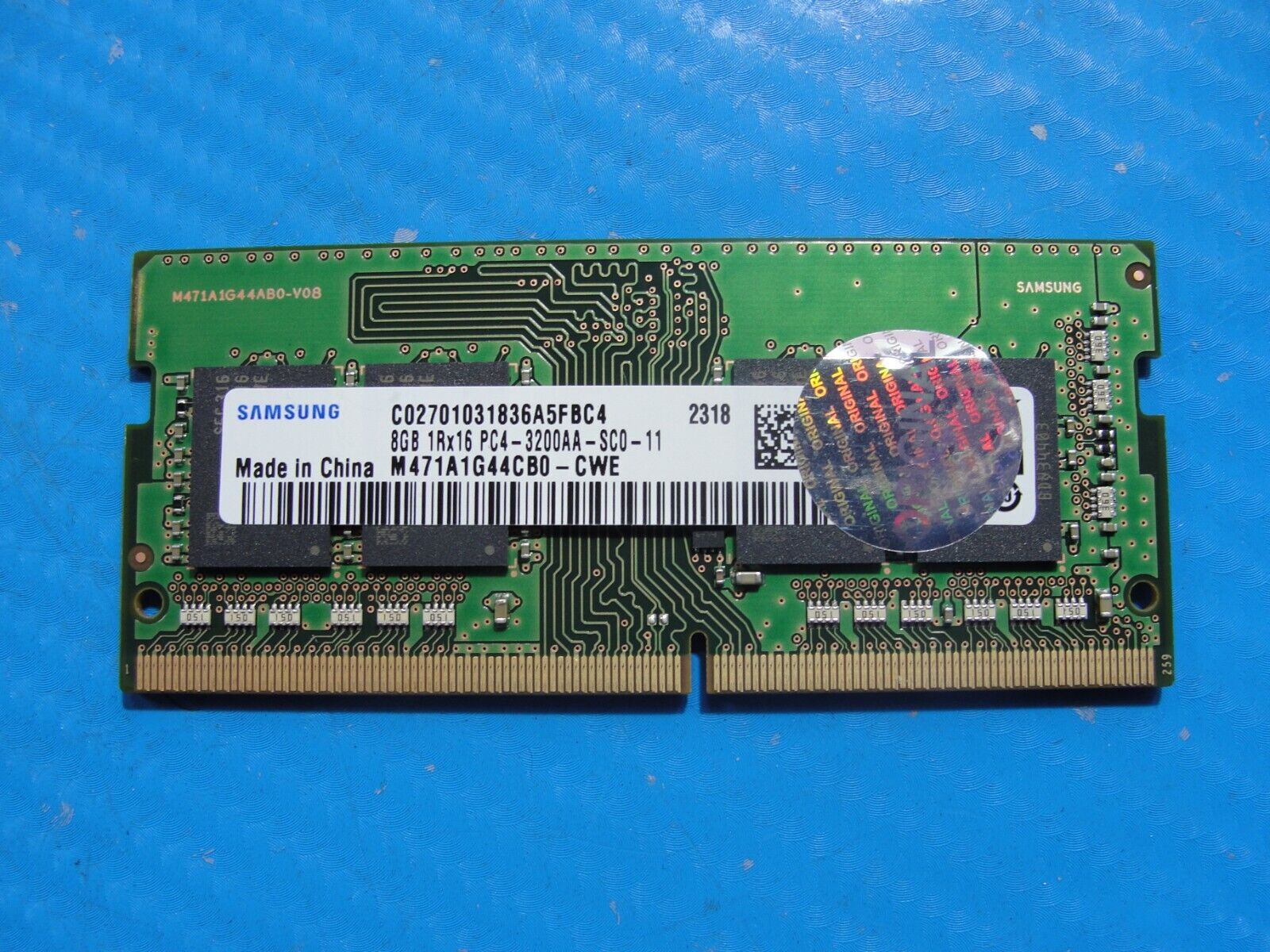 HP 15-dy5033dx Samsung 8GB 1Rx16 PC4-3200AA SO-DIMM Memory RAM M471A1G44CB0-CWE