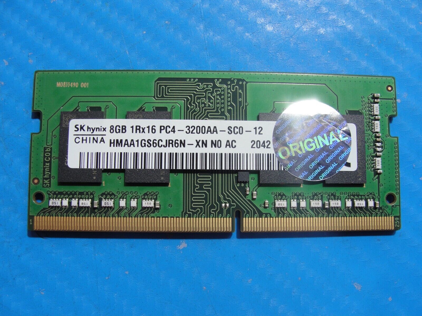 Dell 5420 SK Hynix 8GB 1Rx16 PC4-3200AA Memory RAM SO-DIMM HMAA1GS6CJR6N-XN