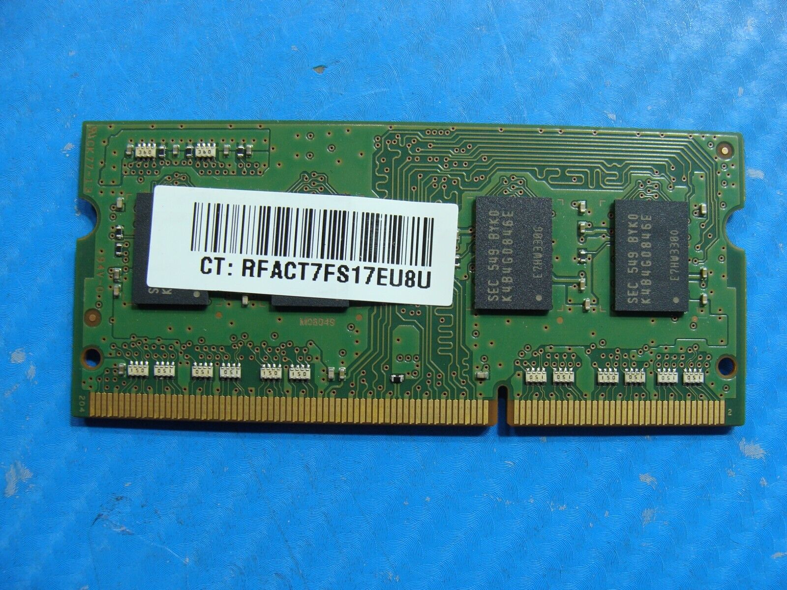 HP 15-ab293cl Samsung 4GB 1Rx8 PC3L-12800S Memory RAM SO-DIMM M471B5173EB0-YK0