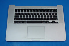 MacBook Pro A1398 15" Mid 2015 MJLQ2LL/A Top Case w/Keyboard Trackpad 661-02536