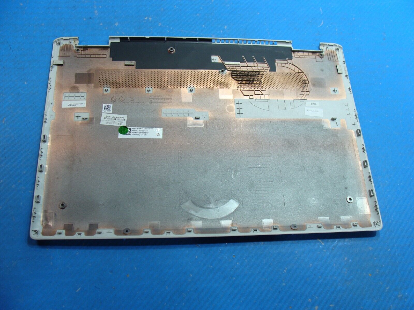 HP Chromebook x360 14” 14 G1 OEM Bottom Base Case Cover L50830-001 AP2JH000200